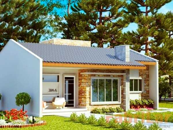 Projeto de casa de alvenaria estrutural em São Roque