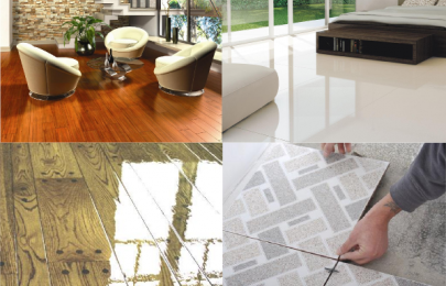Tipos de pisos: Cerâmicos, porcelanato, laminados, PVC e etc???