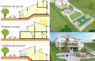 Conheça os tipos de terreno e saiba qual é o ideal para você, plano, aclive ou declive?