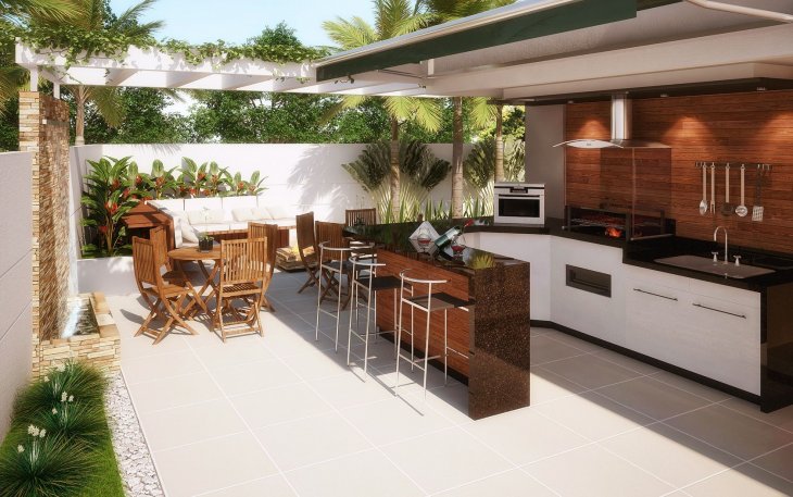 5 tipos área gourmet para você se inspirar