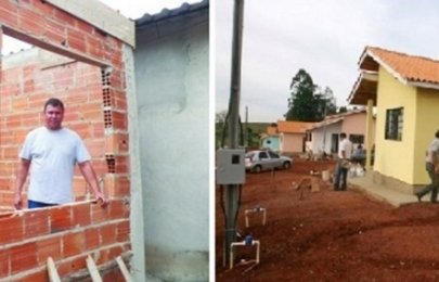 Igreja usa o dízimo para construir casas para quem não tem onde morar